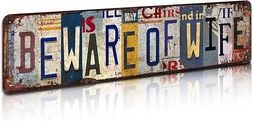 Miniatura 24 de Letrero de metal retro con texto en inglés «The 19th Hole – Arte de pared rústico con temática de golf vintage para bar, cueva de hombre, garaje,