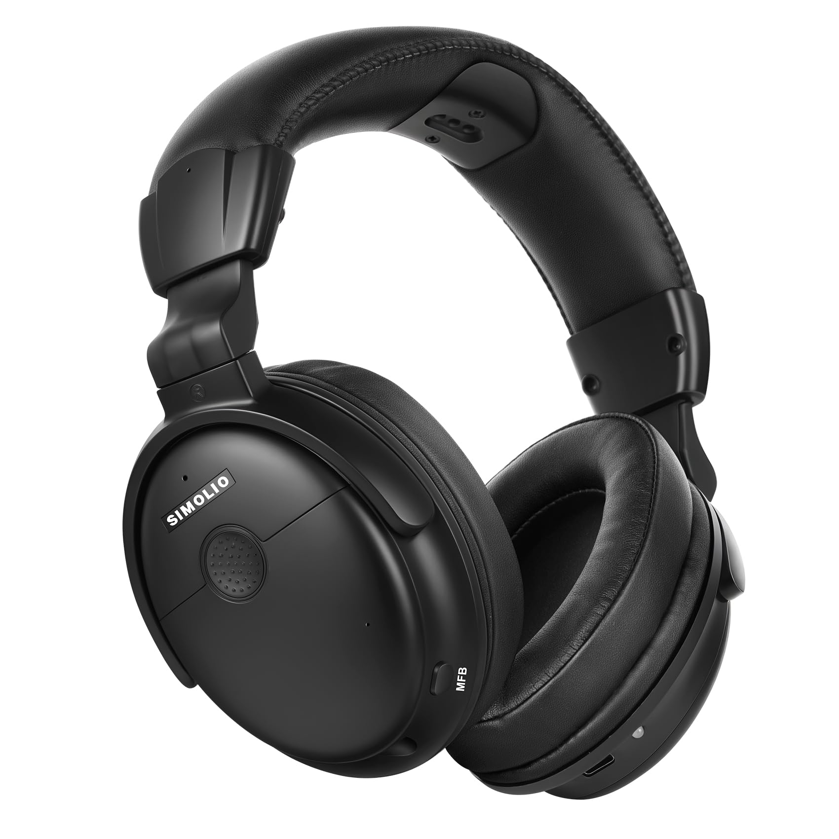 SIMOLIO Ersatz Funkkopfhörer für SM-829D1 Plus und SM-829D2 Plus, zusätzliche Funkkopfhörer für Senioren