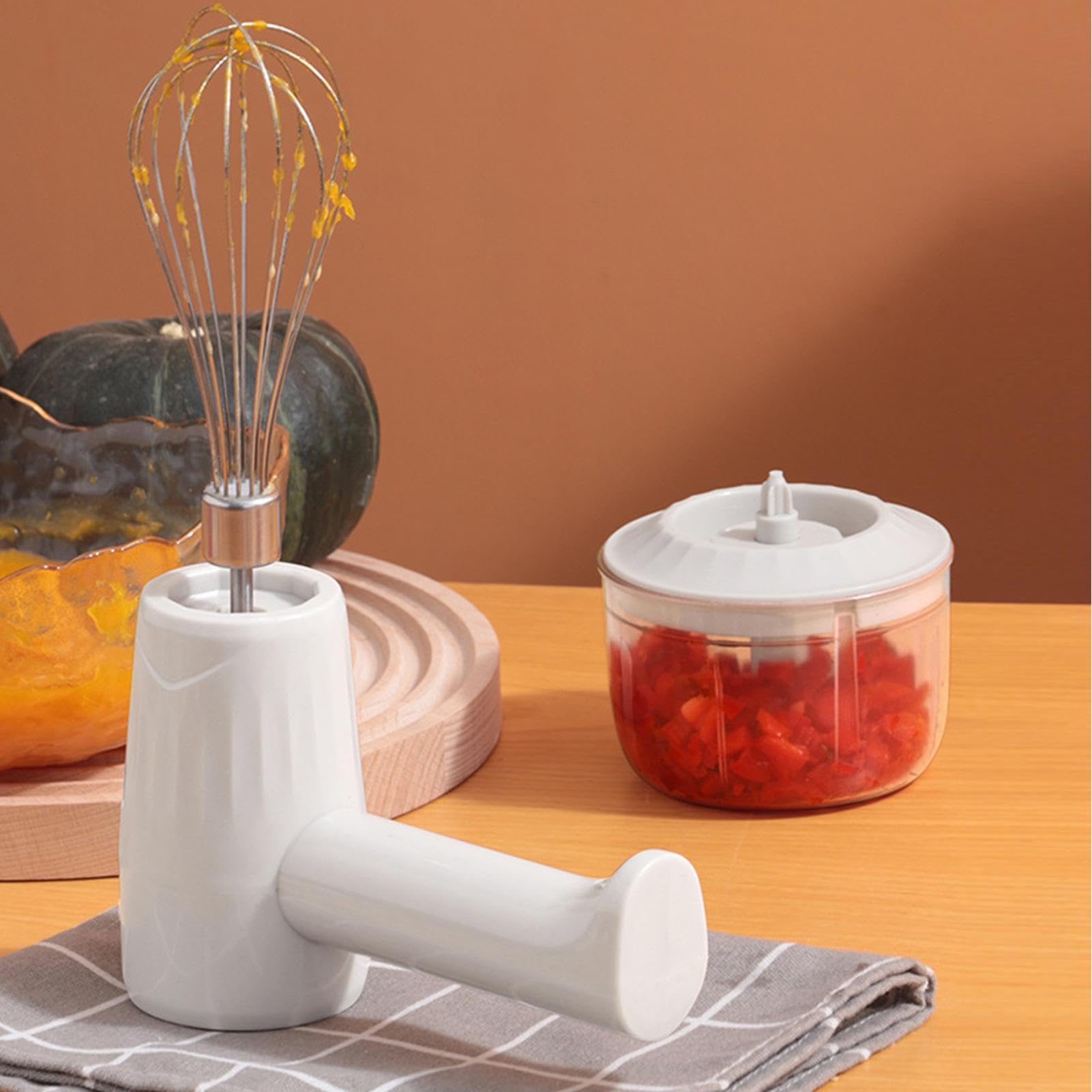 Sbattitore Elettrico Gadget Da Cucina Senza Fili A 3 Velocità In Acciaio