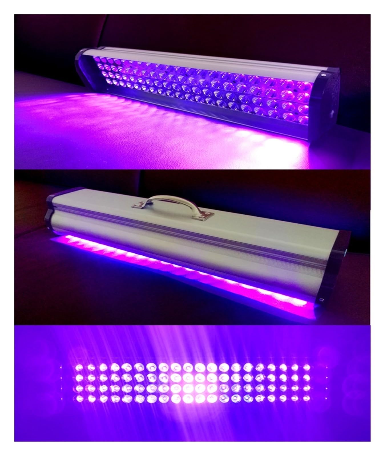 Lampa UV Ultrafioletowe światło LED do utwardzania 405nm 365nm 395nm Klej bezcieniowy Klej Żywica Lut Szybko utwardzająca lampa UV do drukarek 3D(405nm)
