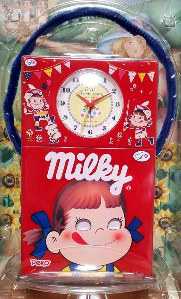 Amazon.co.jp: 2011年ペコちゃん ミルキー60周年当選品 ミルキー