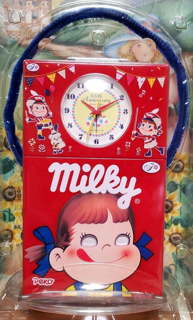 希少 レトロ ペコちゃん 目覚まし時計 （手巻き）