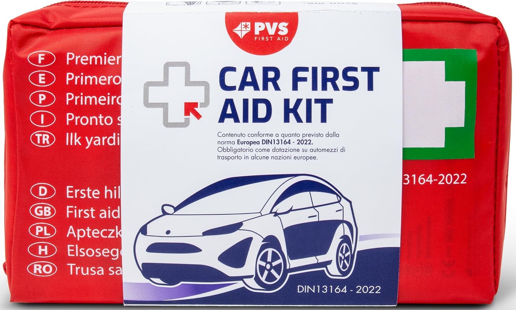 Borsetta di Pronto Soccorso per auto norma DIN 13164 EUROKIT B 2022