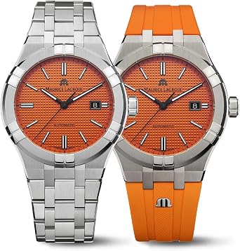 Maurice Lacroix Aikon Automatic Limited Edition Watch, Orange, 42mm, AIKON Automatic, orange, AIKON Automotive