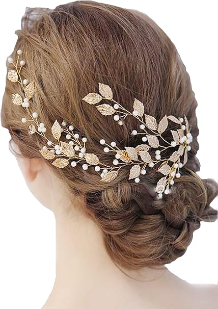 Amazon ヘッドドレス ナチュラル リーフ ウェディング ブライダル 髪飾り ゴールド ノーブランド品 ビューティー 通販 Amazon ヘッドドレス ナチュラル リーフ ウェディング ブライダル 髪飾り ゴールド ノーブランド品 ビューティー 通販