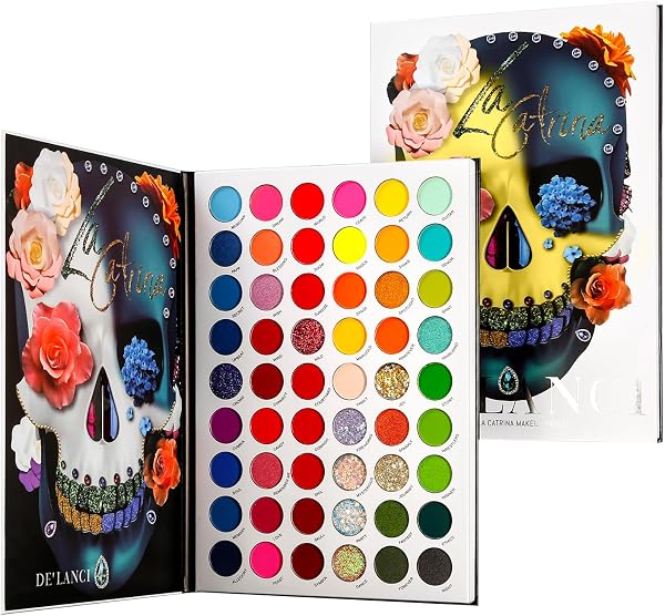 Afflano Palette de Maquillage 54 Couleurs Halloween