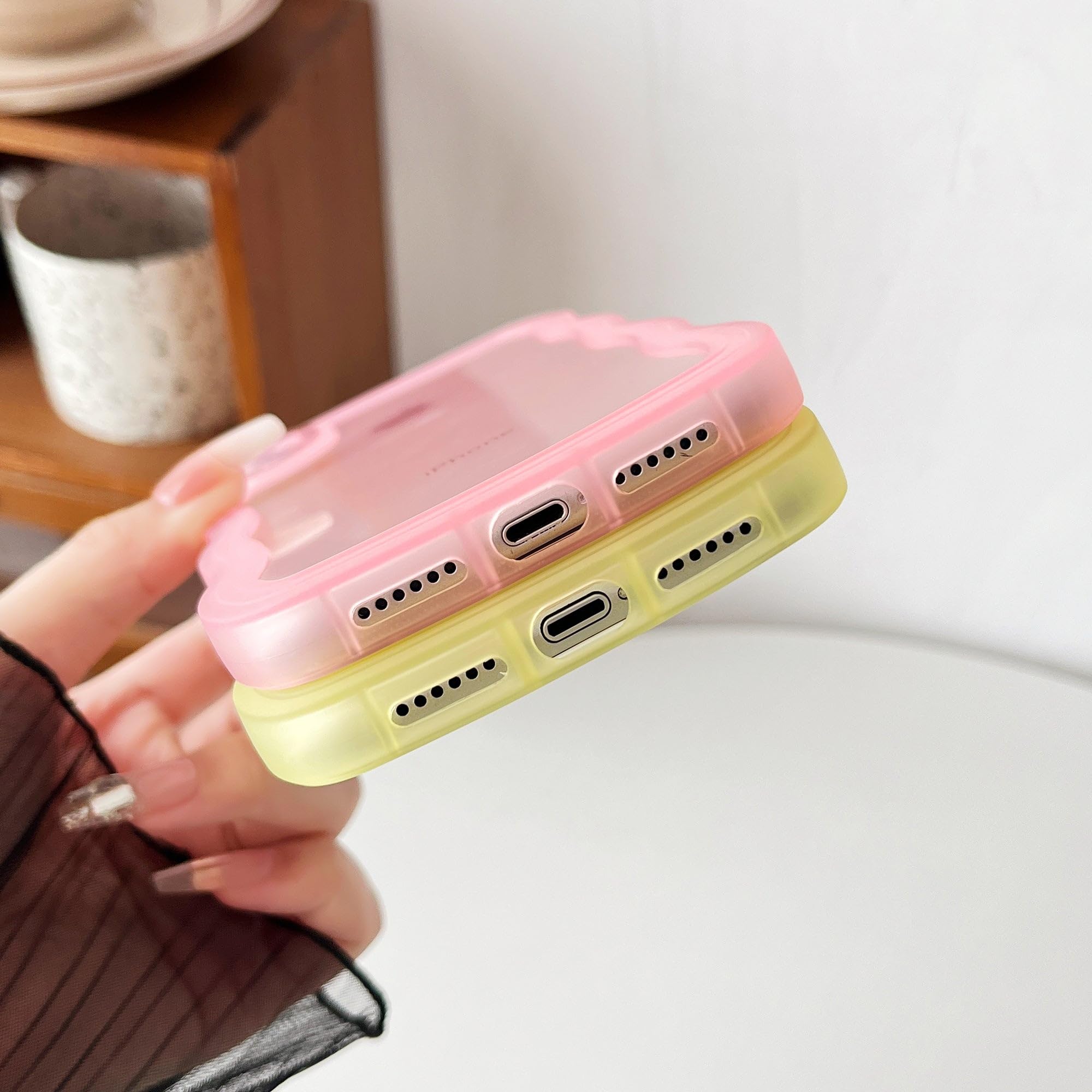 iPhone XR ケース Amazon.com: Caseative for iPhone Xr Case,Solid Color Curly