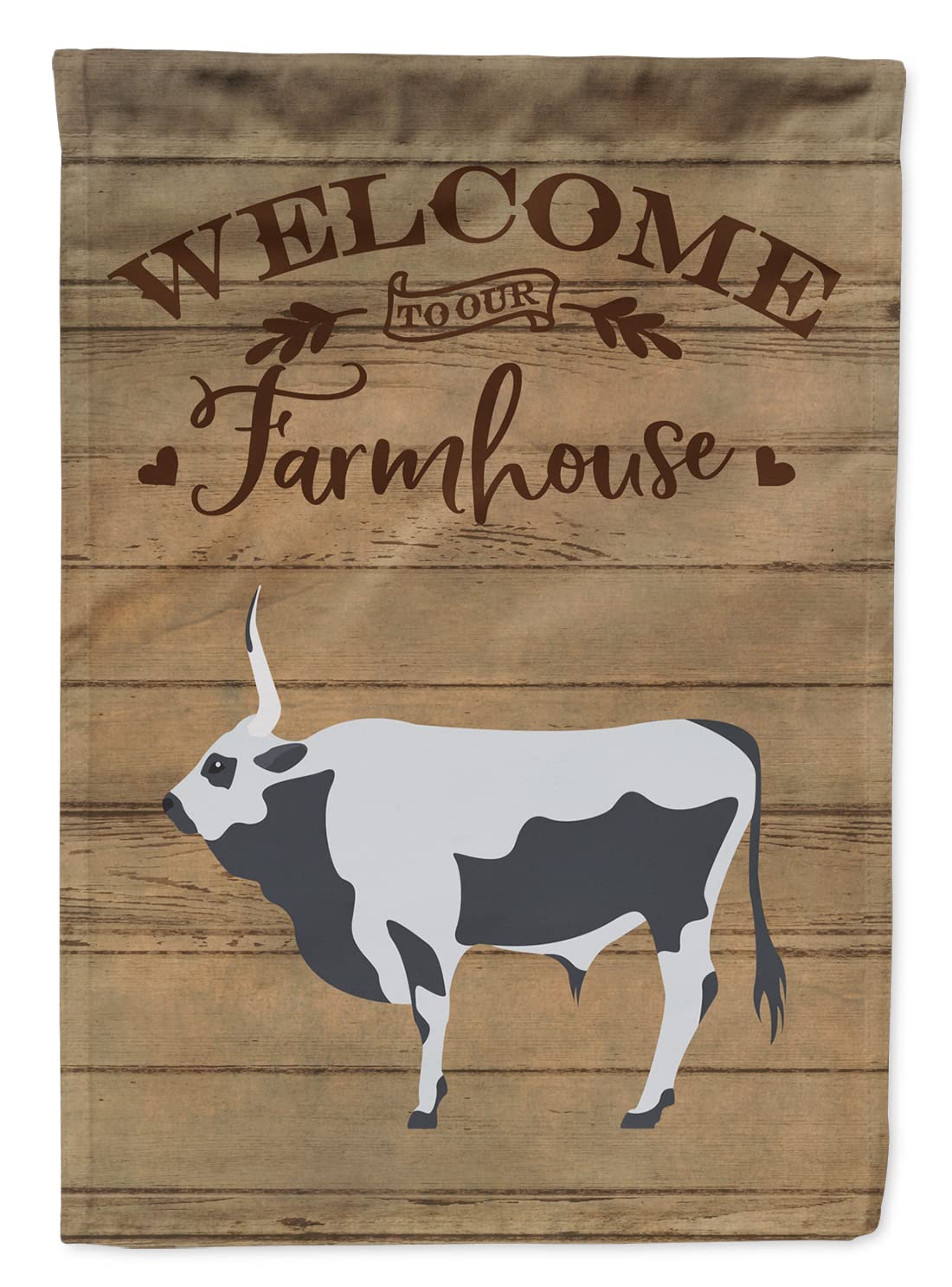 Drapeau Hungarian Grey Steppe Cow Welcome Caroline's Treasures pavillon