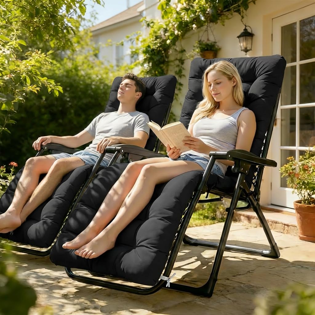 Coussins pour bancs de jardin et chaises longues matelas de transat 170cm