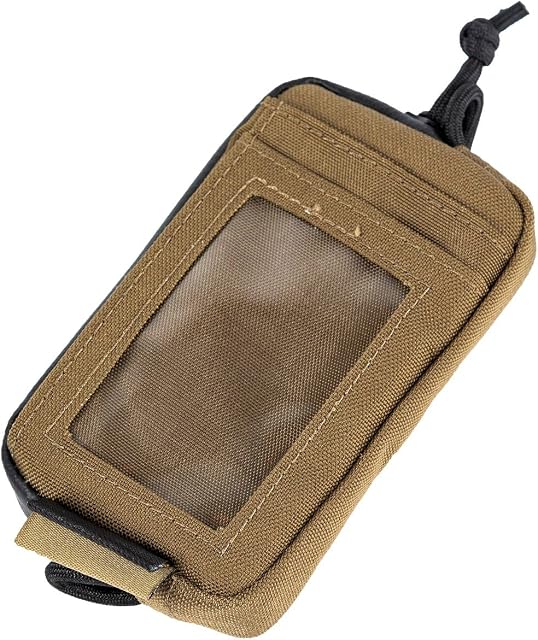 OneTigris Front Pocket Wallet with Waterproof Zippers, Small Coin Purse Change Pouch Nylon Minimalist Wallet for Men & Women