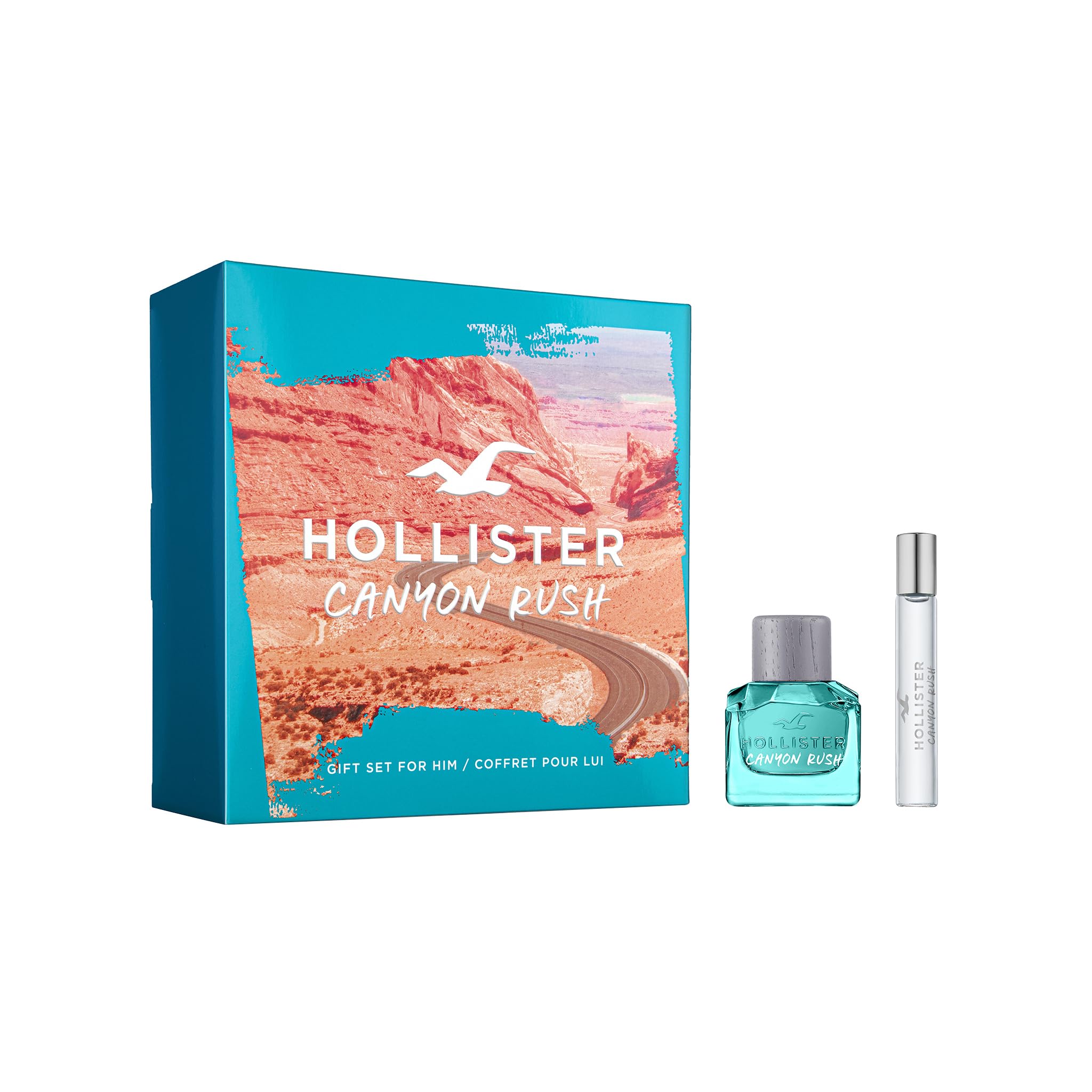 Hollister Canyon Rush For Him Set (Eau de Toilette 50ml + 15ml)-image-34
