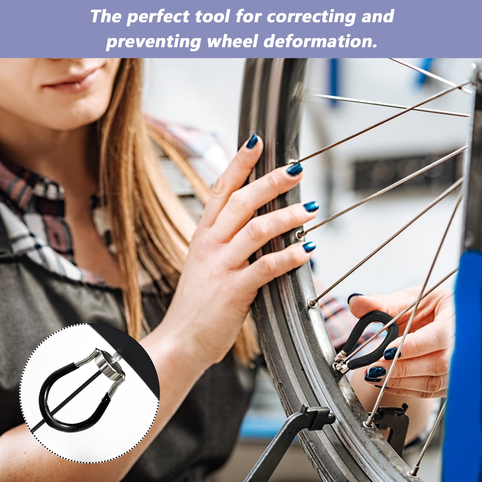 Clé à Rayons 8 Voies, Outil Pour Réglage Réparation De Roues