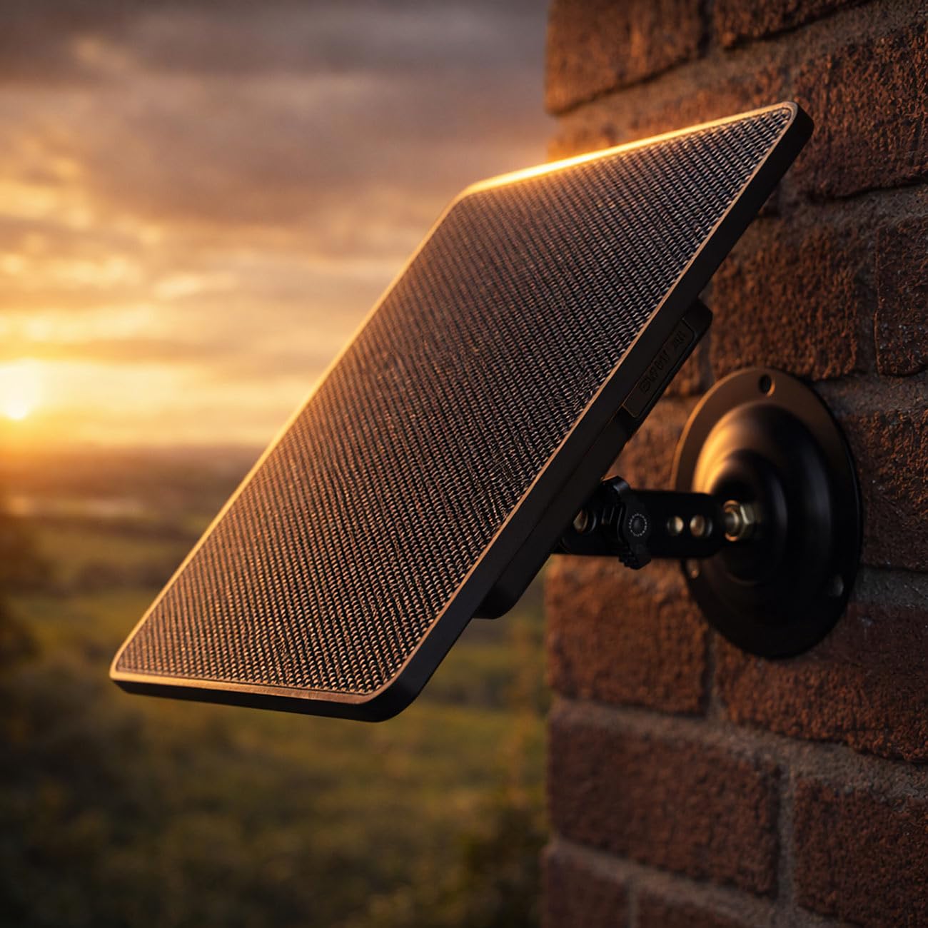VisorTech Pannello Solare con Batteria Integrata 10.400 mAh per Fototrappole e Telecamere Outdoor, 5-6 V, IP67