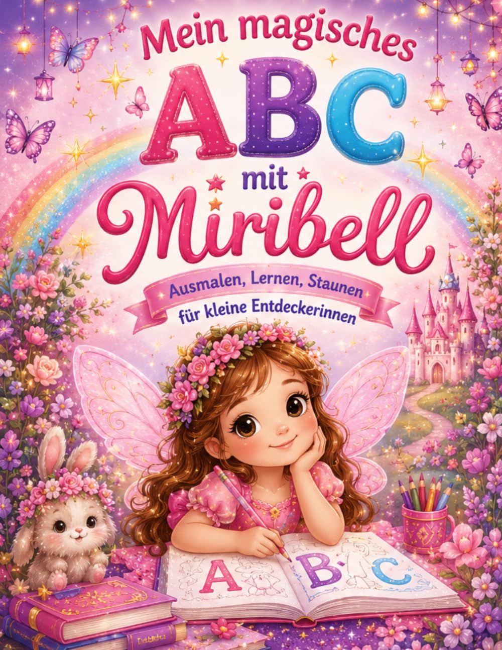 Mein magisches ABC mit Miribell: Buchstaben schreiben lernen & Bonus-Ausmalbilder