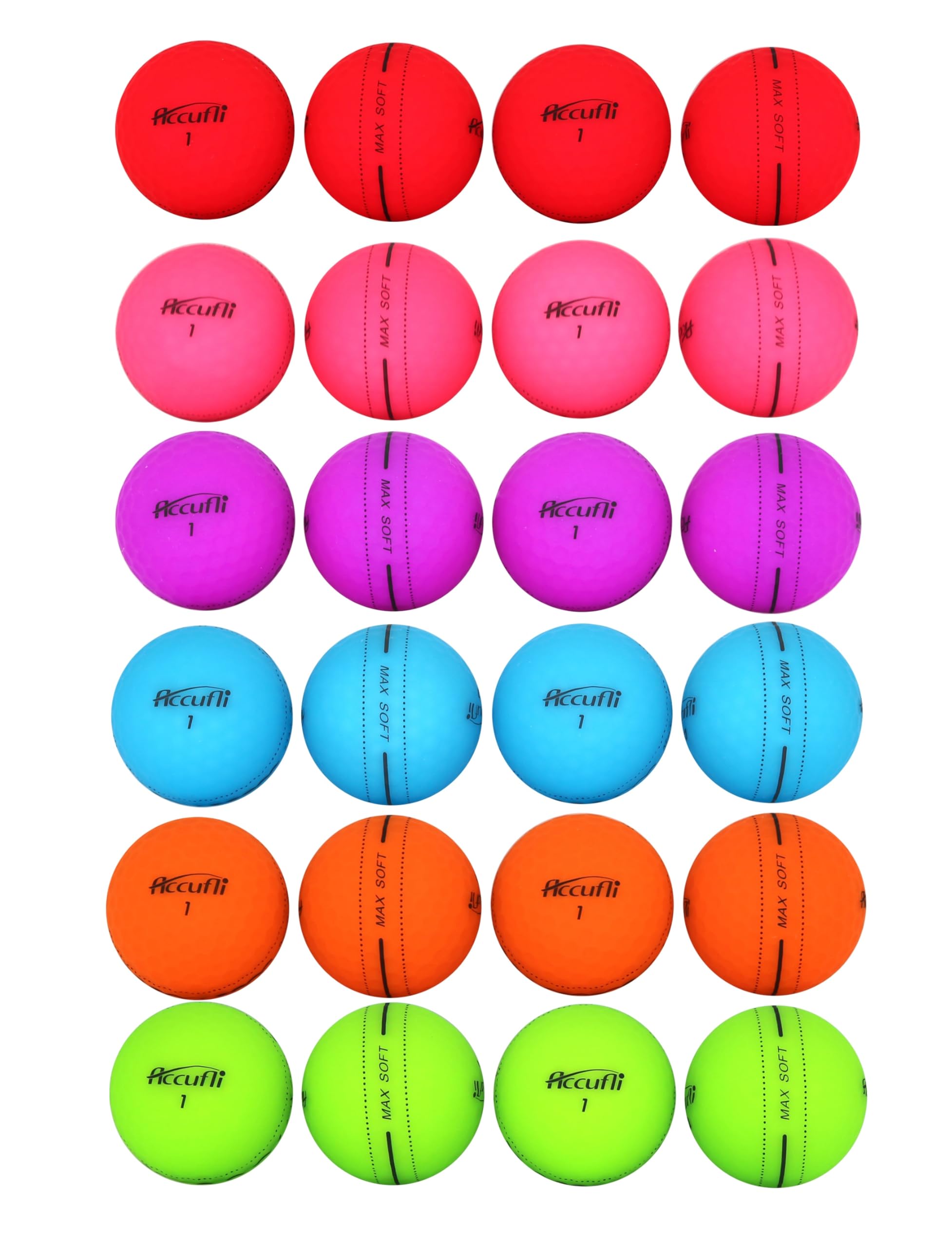 ACCUFLI Max Soft Golf Balls
