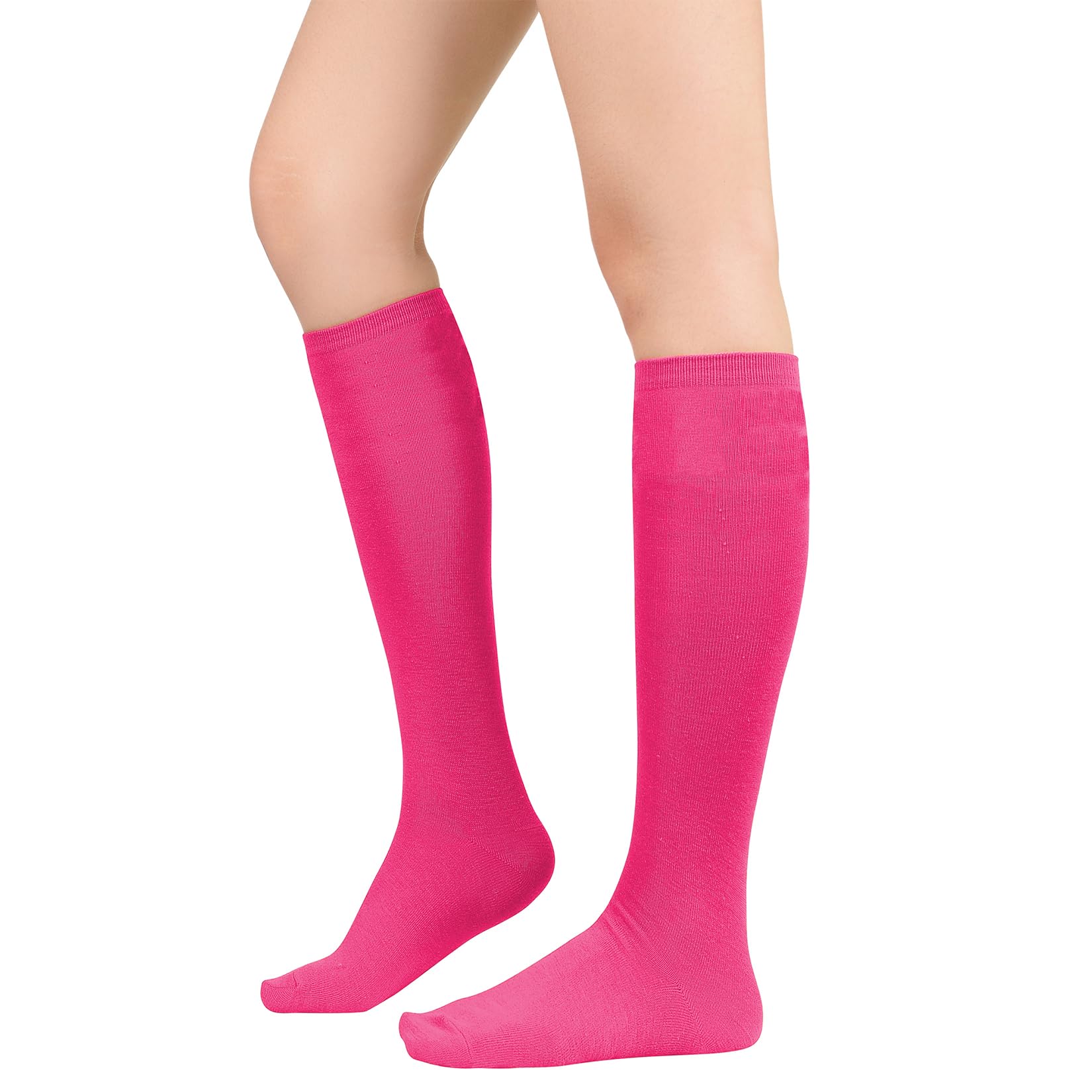Knee High Socks For Women Striped Long Tube Outdoors Sports Stockings