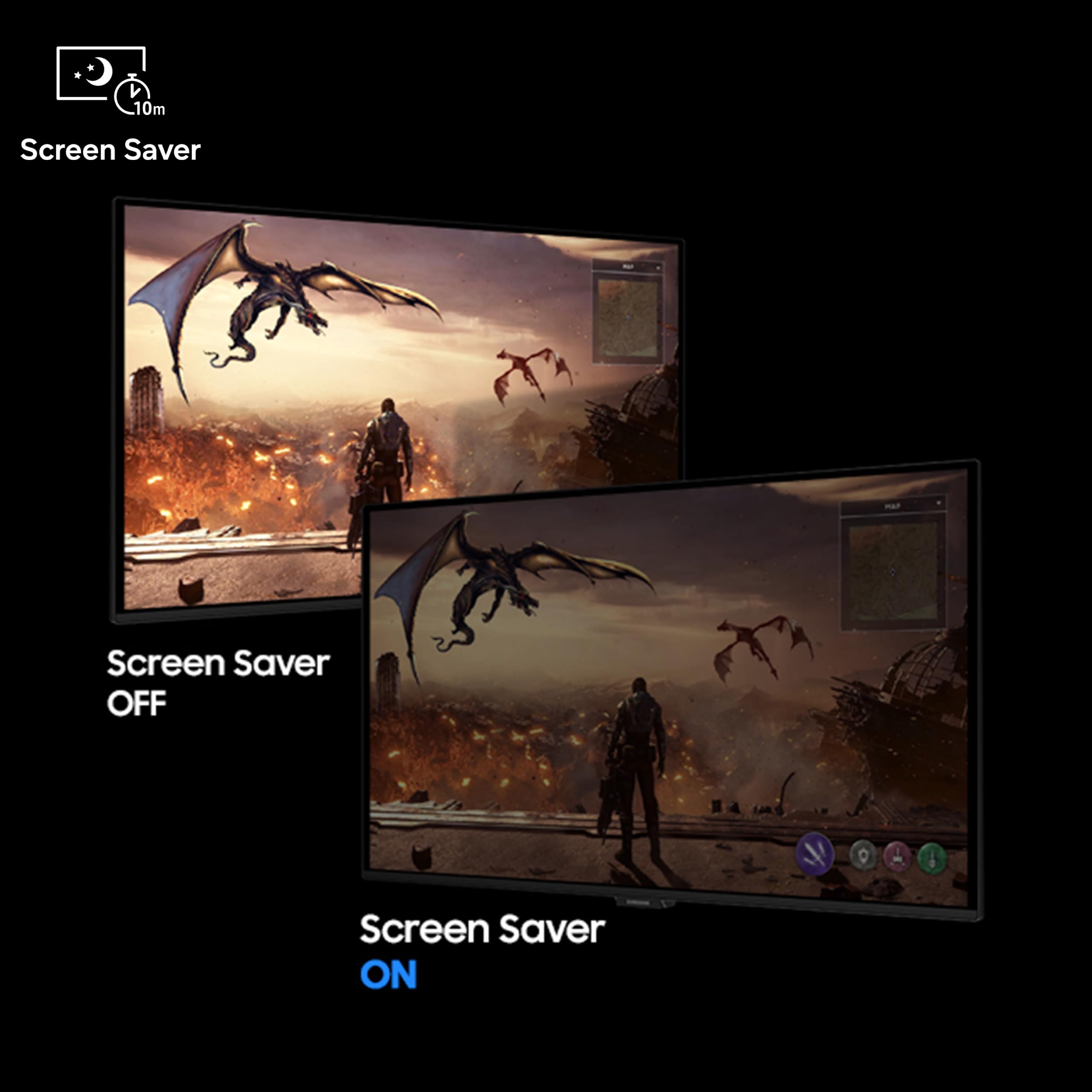Samsung 27" Odyssey QD-OLED G6 Gaming Monitor(Smartchoice) | QHD 2560 x 1440| 240 Hz| 0.03ms | Ergonomic Stand | Pantone Validated| Glarefree | TrueBright 300| G-Sync| Free Sync| LS27HG612SWXXL| Black — Amazon image 10