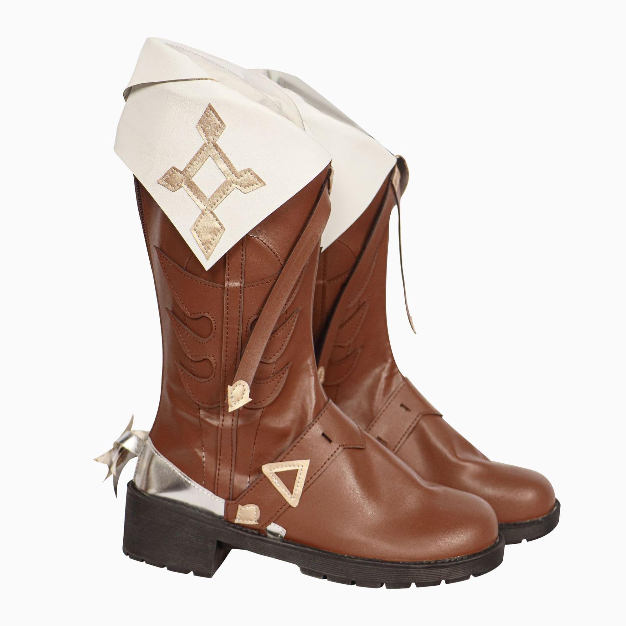 Genshin Impact Mika Cosplay Shoes for Halloween, Anime and Game Conventions(41) โ image 1