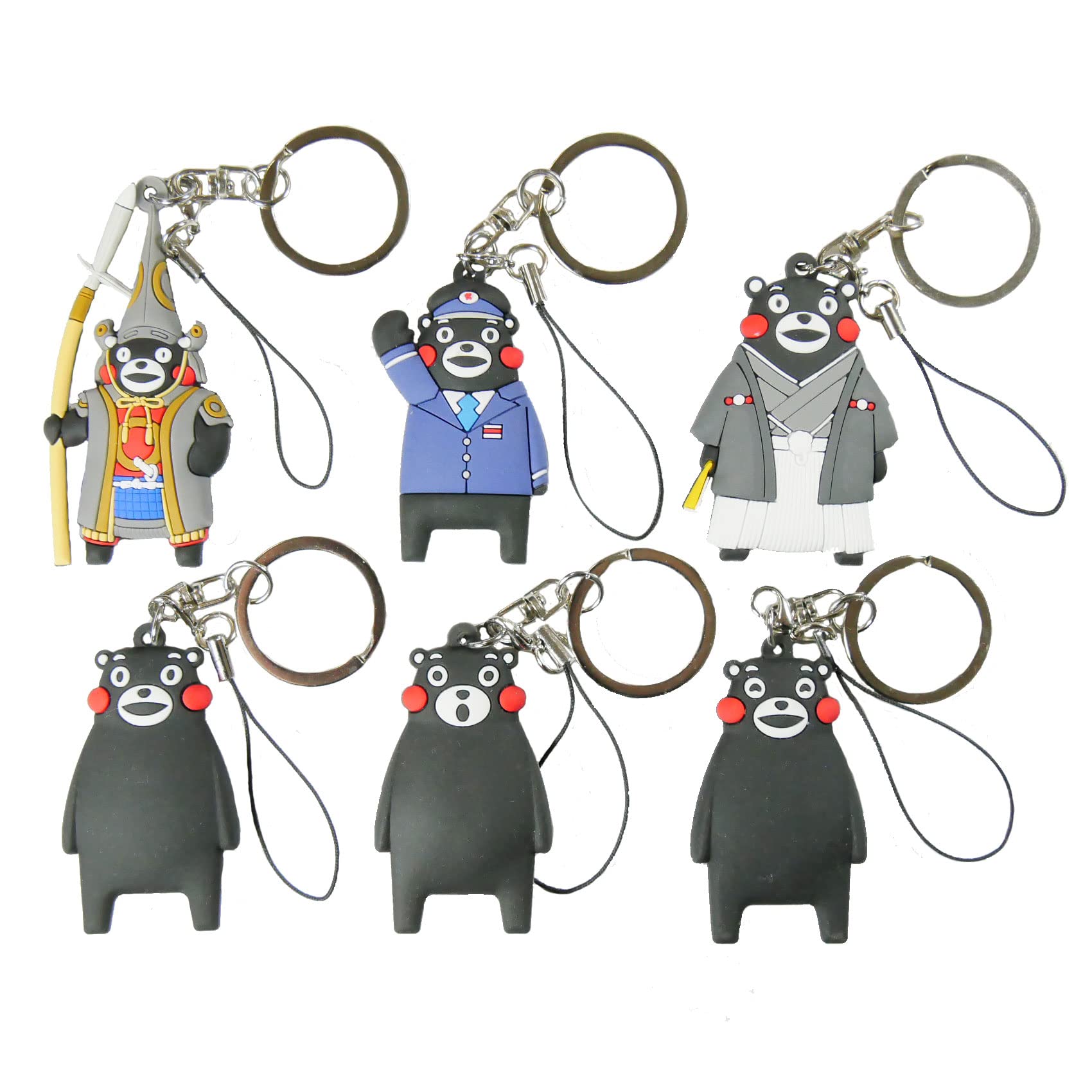 Amazon.co.jp: くまモン くまモングッズ 立体キーホルダー