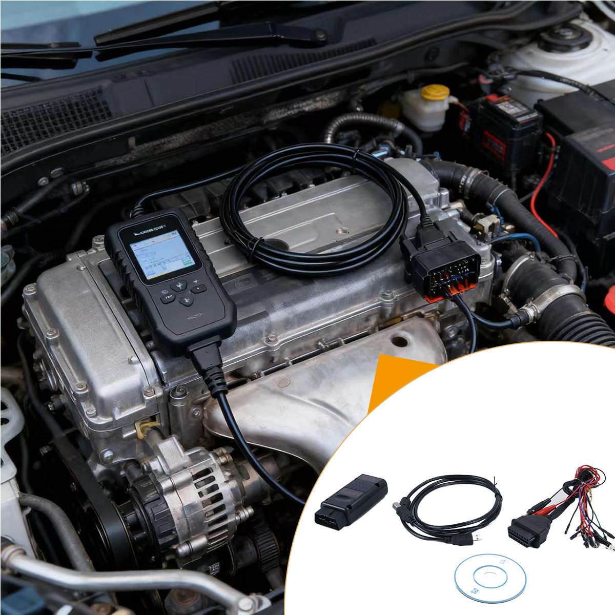 Ausi Tuner et scanner de diagnostic MPPS V18 pour calculateur de voiture