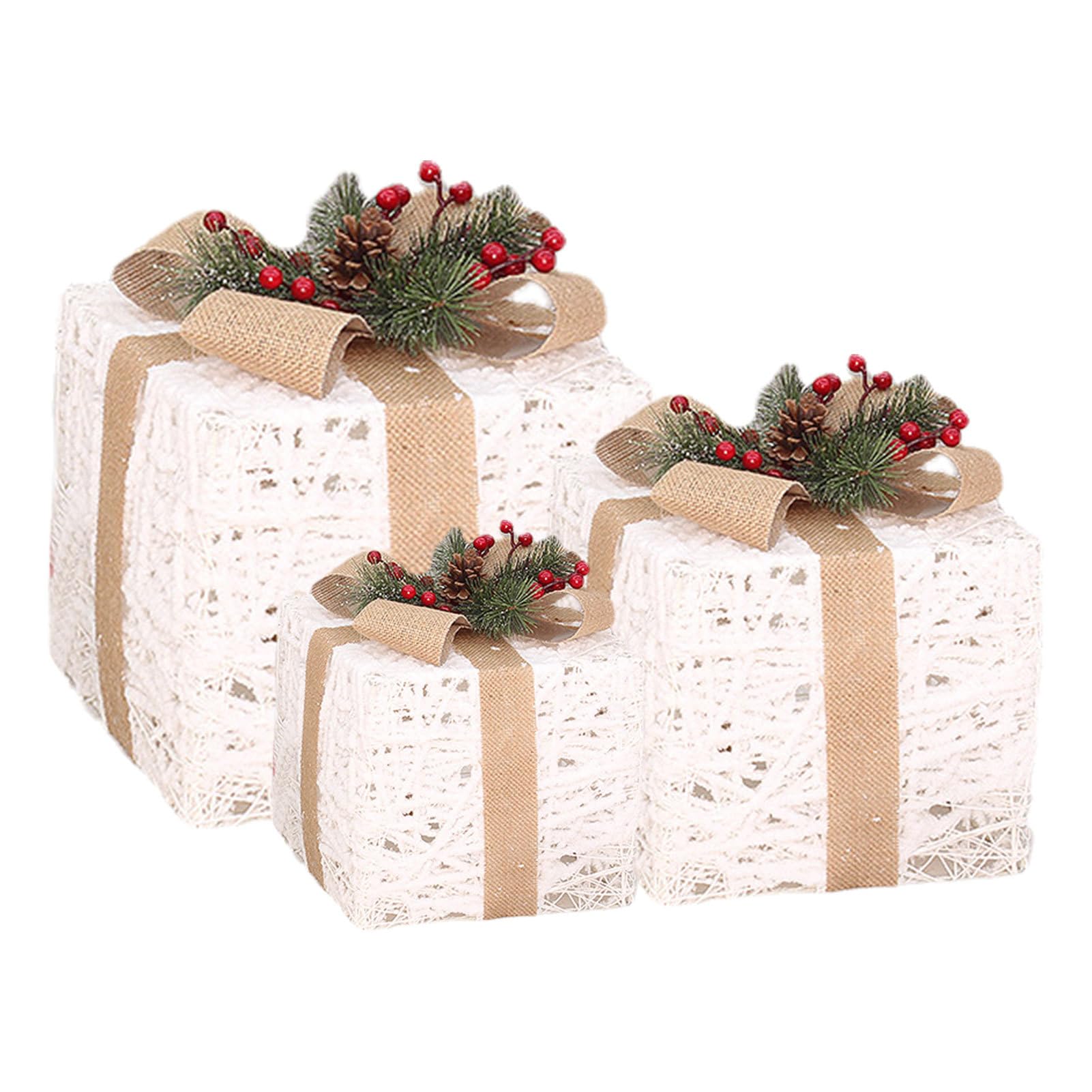 Scatole di Dolci Natalizi,Scatole per dolciumi per Regalo di