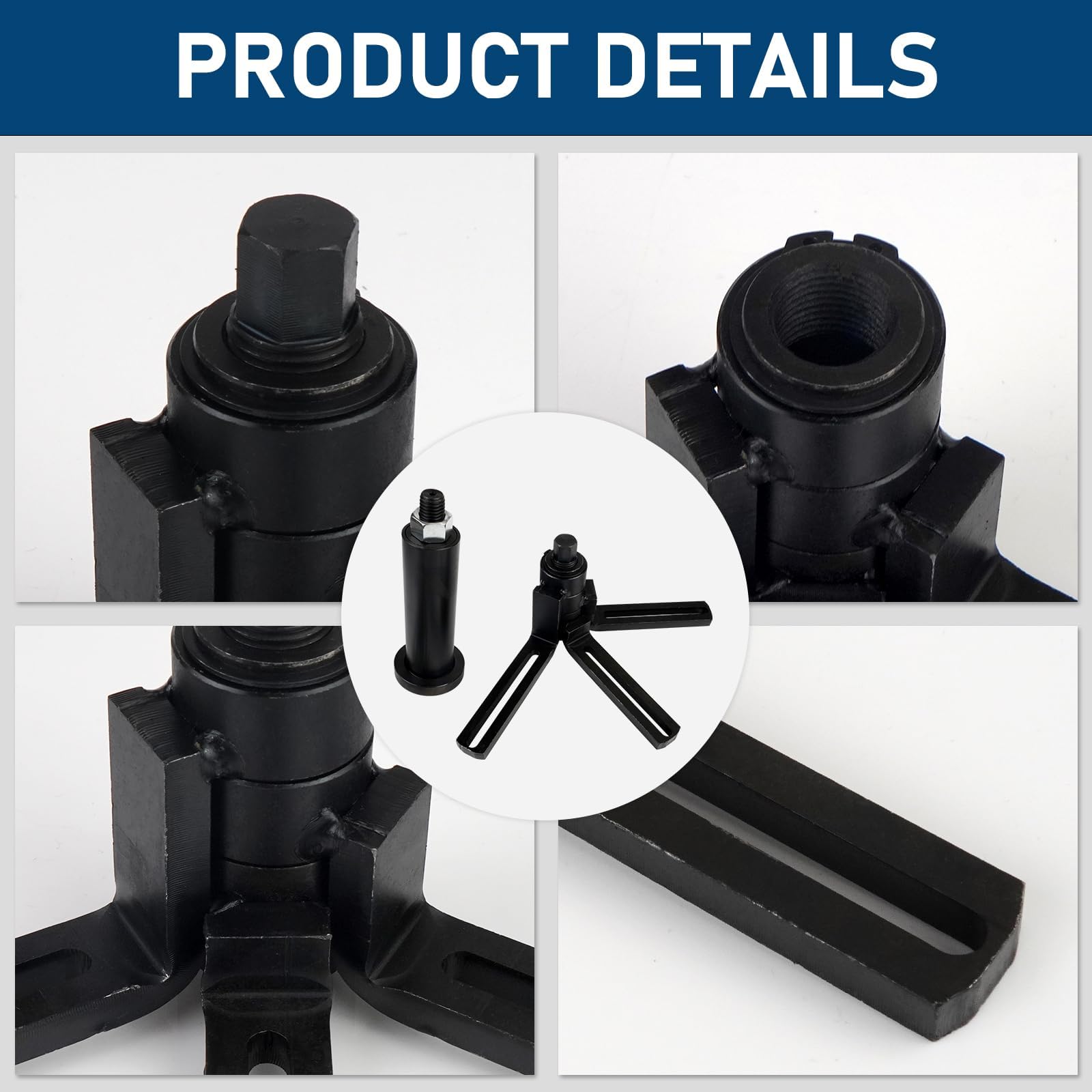 Separador divisor de cárter y herramienta de extracción de caja de manivela compatible con motocicleta, moto de cross, ATV, cárter de 2 tiempos o 4 tiempos