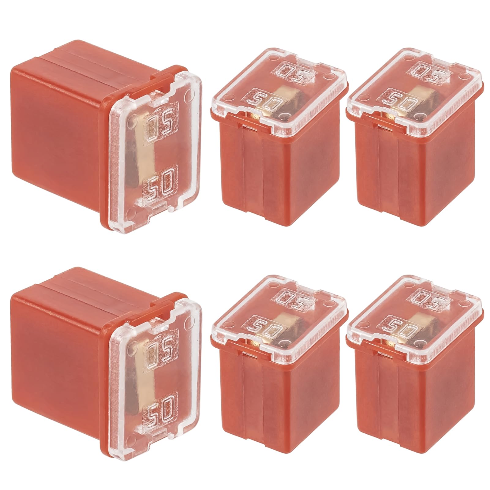 40A Square Auto Fuses 40 AMP Low Profile Box Shaped Automotive Fuse for SUVs Cars Trucks Boats (Pack of 6 Pcs) — Amazon image 8