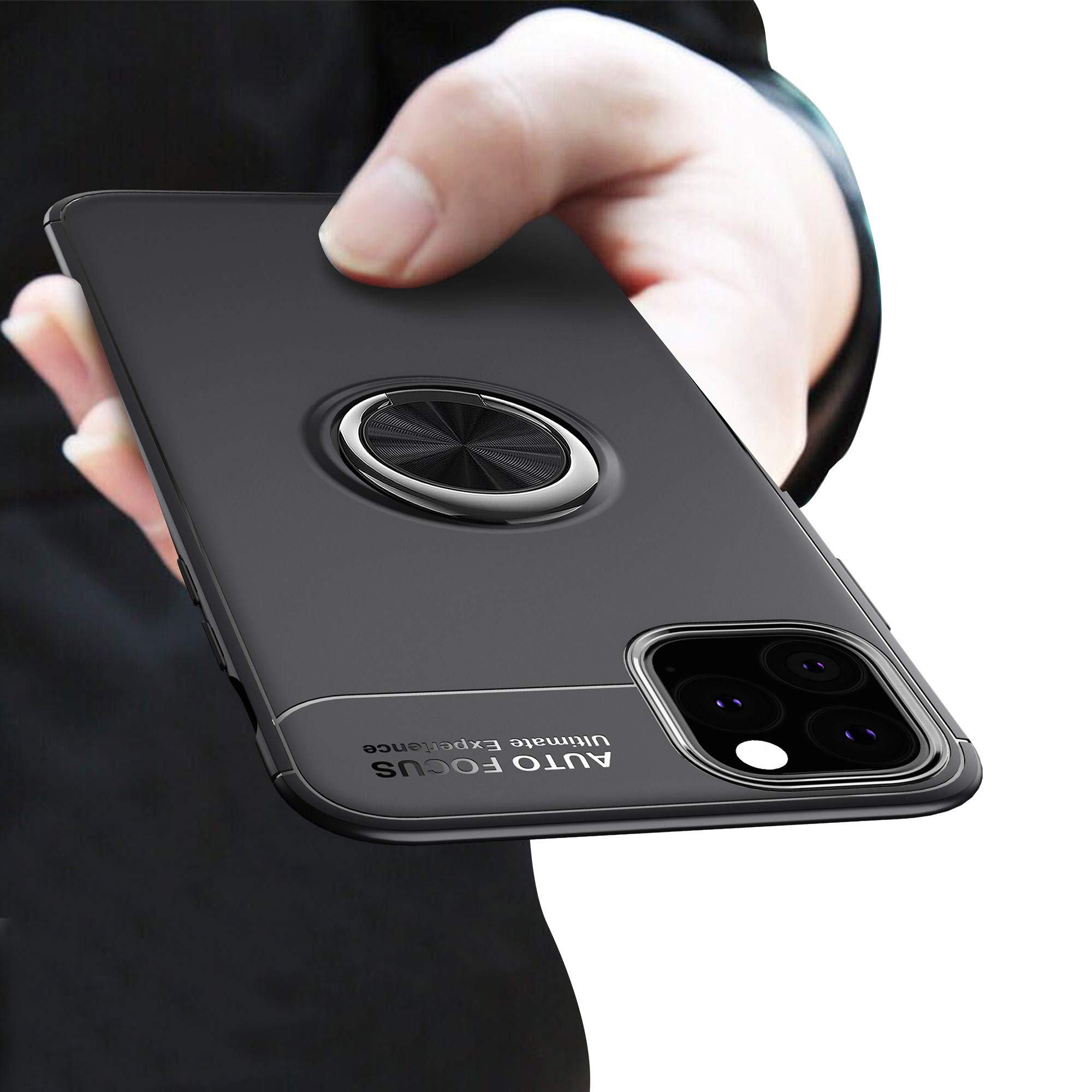 SORAKA Cover Per IPhone 11 Pro Max Con Supporto Integrato – Custodia Protettiva Con Piastra Magnetica Per Auto