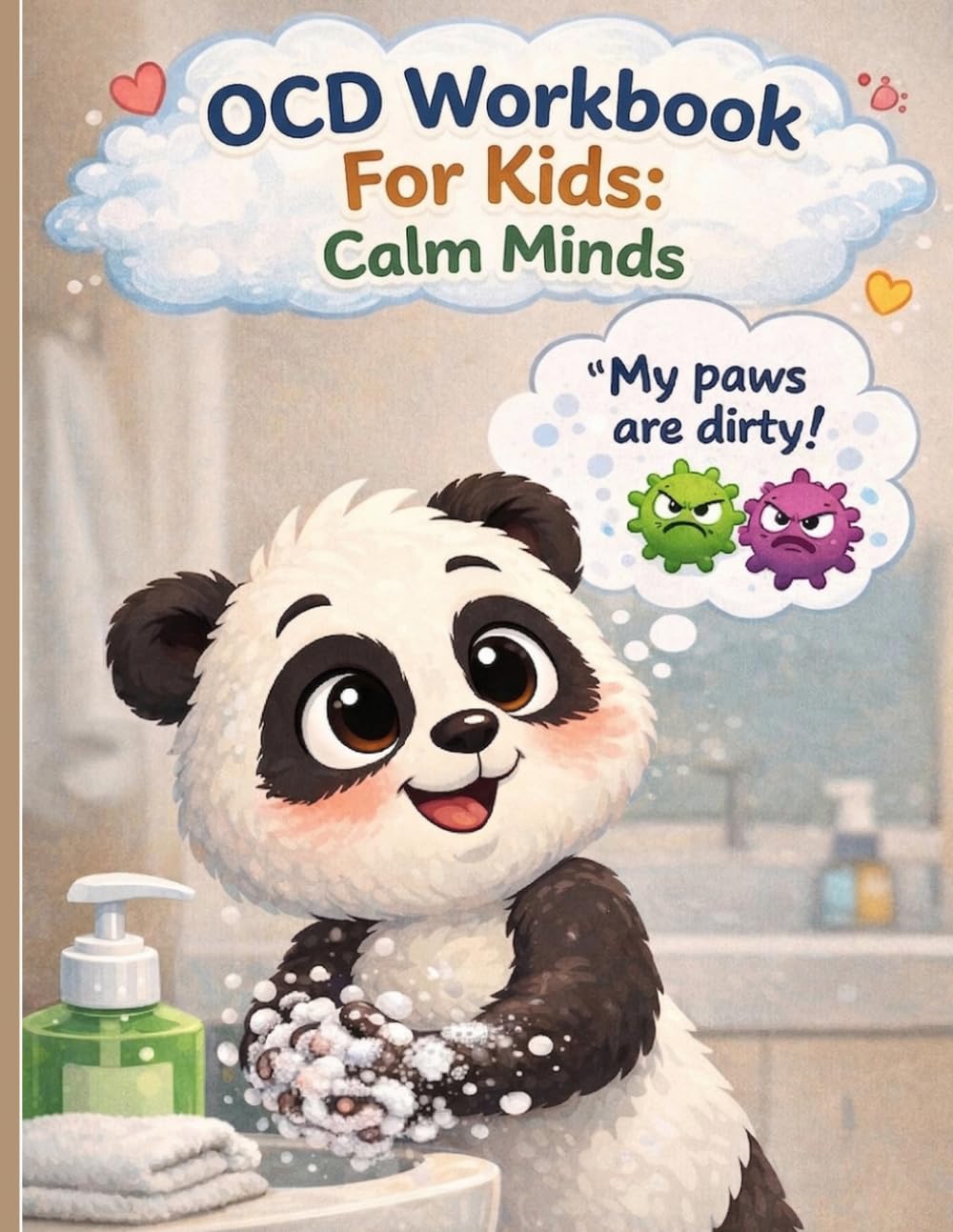 Calm Minds: A Kids OCD Workbook for Managing Sticky Thoughts, Anxiety & Big Feelings (Ages 3–7)