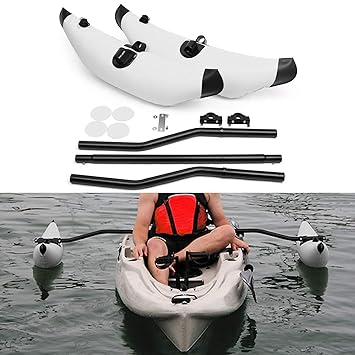 Ubersweet Imported PVC Outrigger Float with Sidekick Arms Rod Fishing Standing Float Stabilizer System Kit_148310