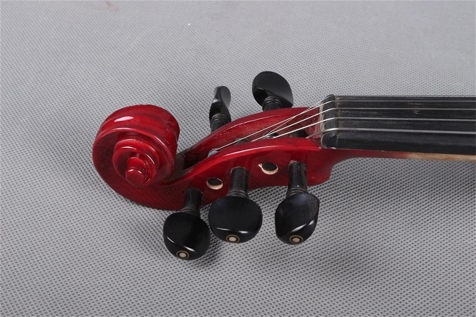 Skrzypce do wiolonczela 5 String Red Elektryczne ciało drewniane skrzypce skrzypce drewniane