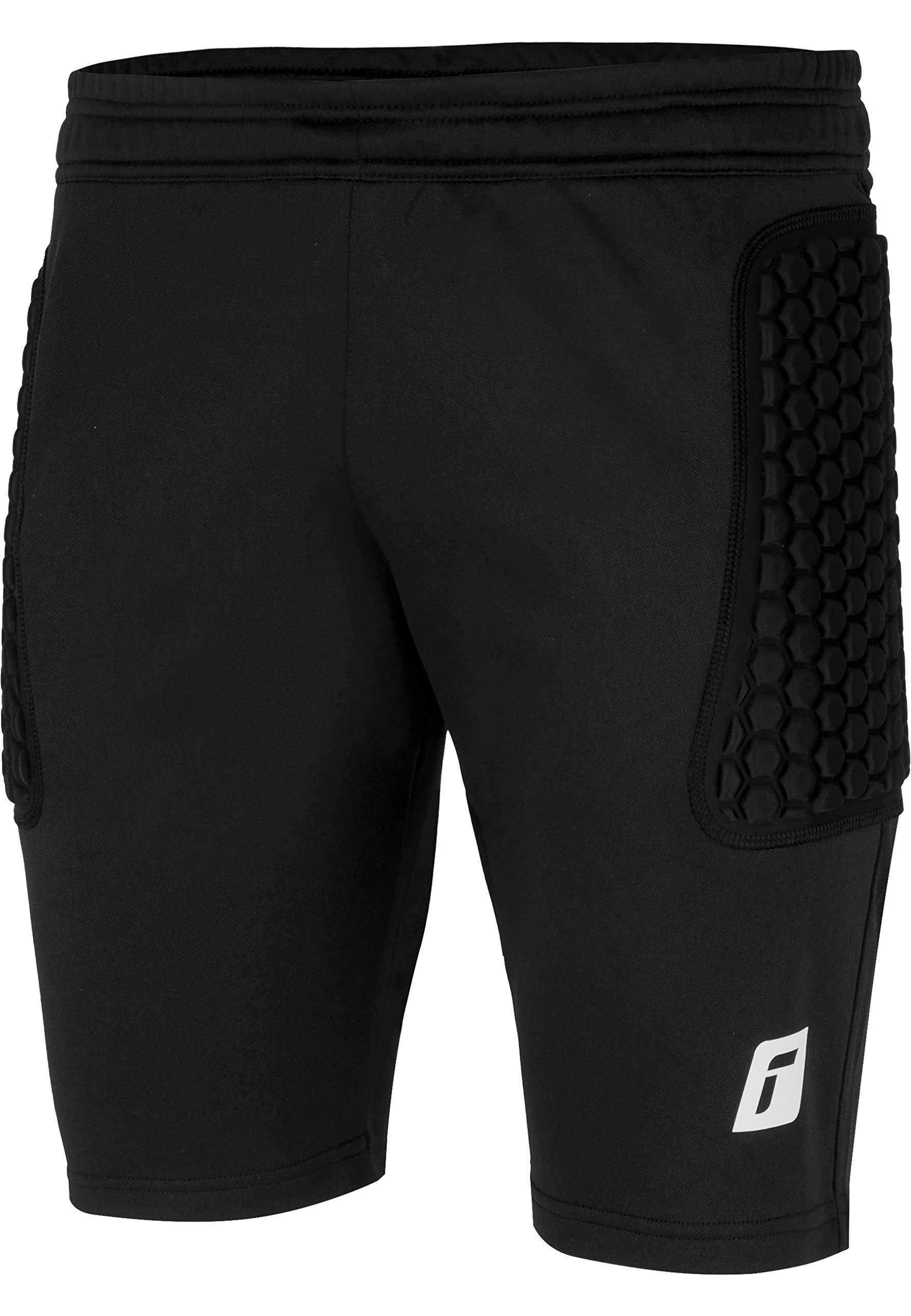 Reusch - Concorso Portiere II Short Advance Junior, Pantaloncini da Portiere da Calcio Imbottiti per Bambini Bambini e Ragazzi