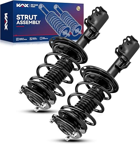 Miniatura 48 de KAX Puntales delanteros para Toyota RAV4 2006 2007 2008 2009 2010 2011 2012 3.5L, 2006-2012 RAV4 Amortiguadores delanteros Conjunto completo