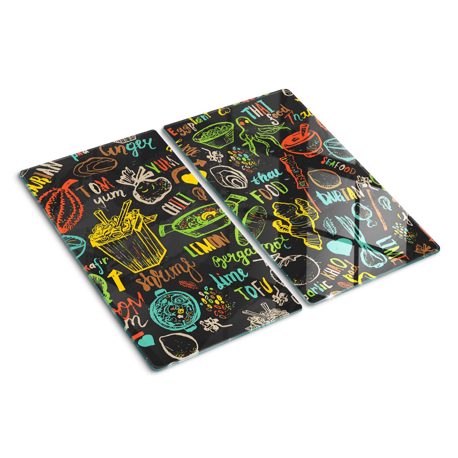 Protection plaque induction efficace avec le tapis de découpe en verre Tulup