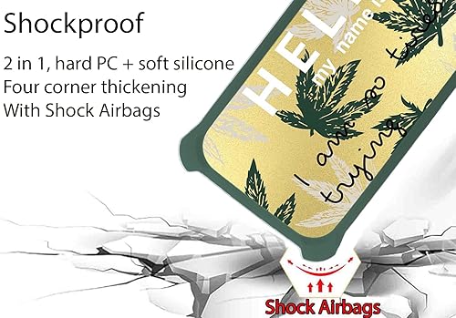 Miniatura 2 de Funda para Xiaomi Redmi Note 10s compatible con Xiaomi Redmi Note 10s Funda de teléfono con protector de pantalla de vidrio templado PC + TPU 2 en 1