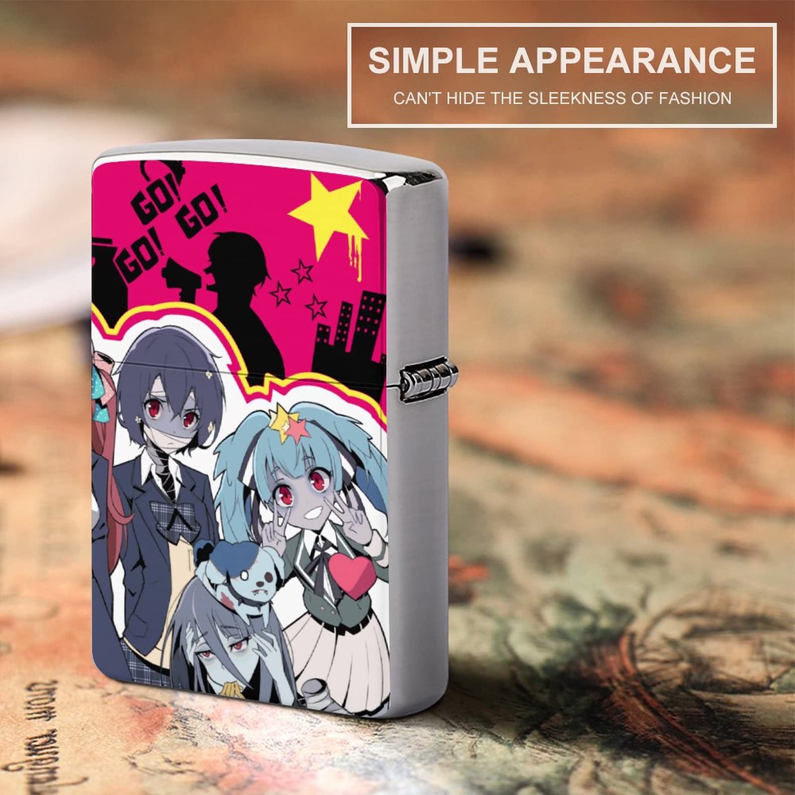 Amazon.co.jp: オシャレアニメ柄 ゾンビランドサガ ライターケース