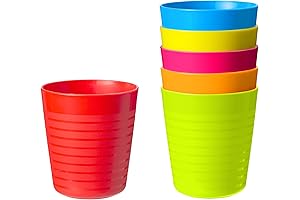 Kids Drinking Tumbler Cups - Small Plastic Cups for Kids