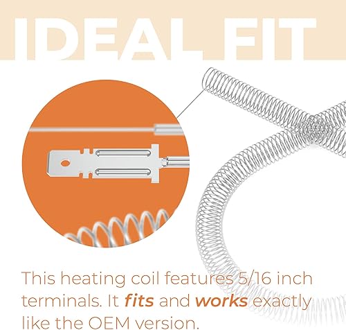 Miniatura 5 de Bobina del elemento calefactor del secador de Restring para Frigidaire Electrolux GE Kenmore 5300622034, PS451032 AP2135128 AH451032 EA451032