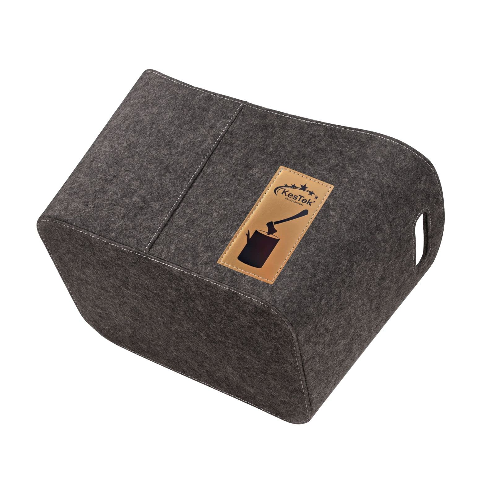 Filz Holzkorb Filzkorb Kaminholzkorb Brennholzkorb Brennholzholztasche anthrazit