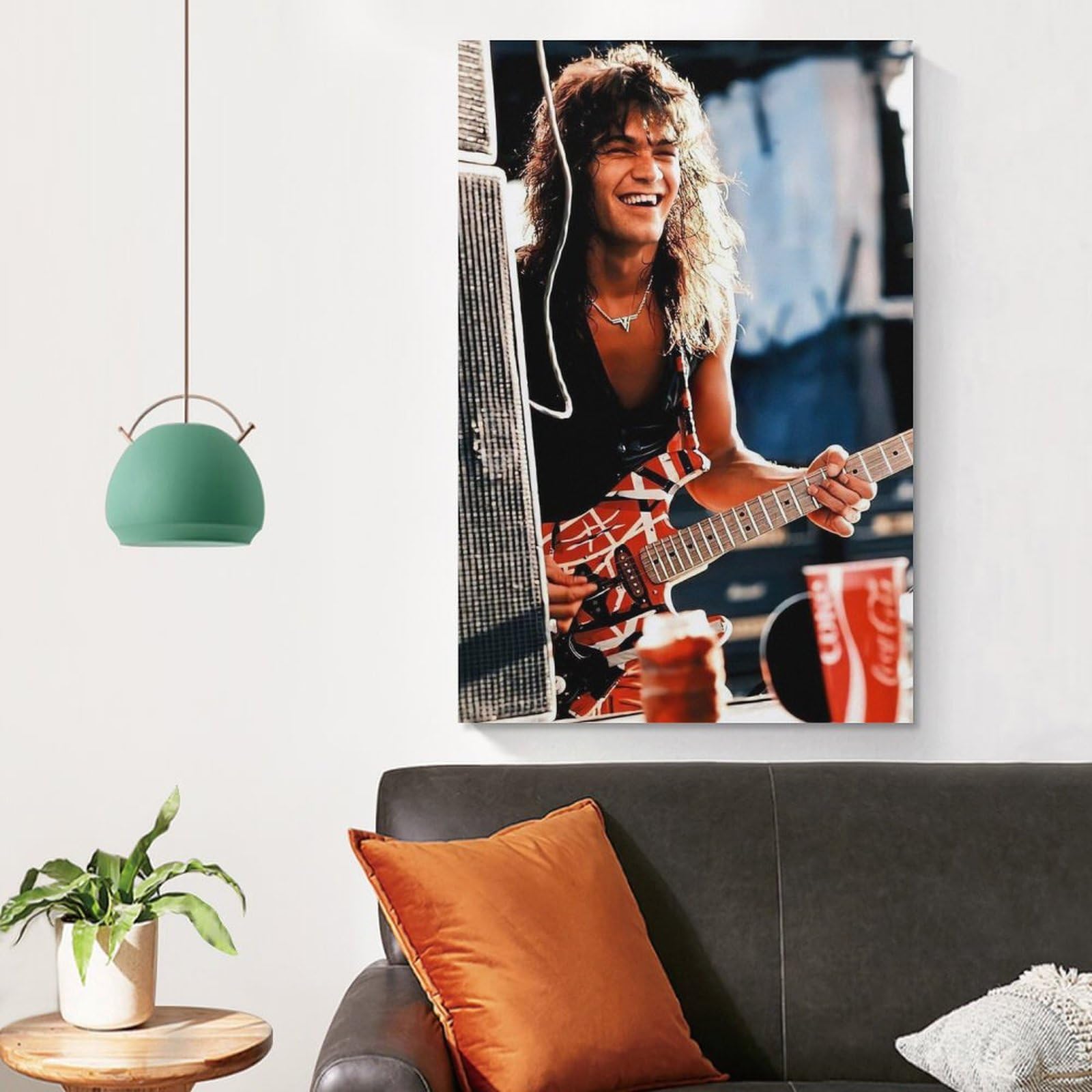 Amazon.co.jp: Eddie Van Halen 有名な歌手 ロックポスター ポスター