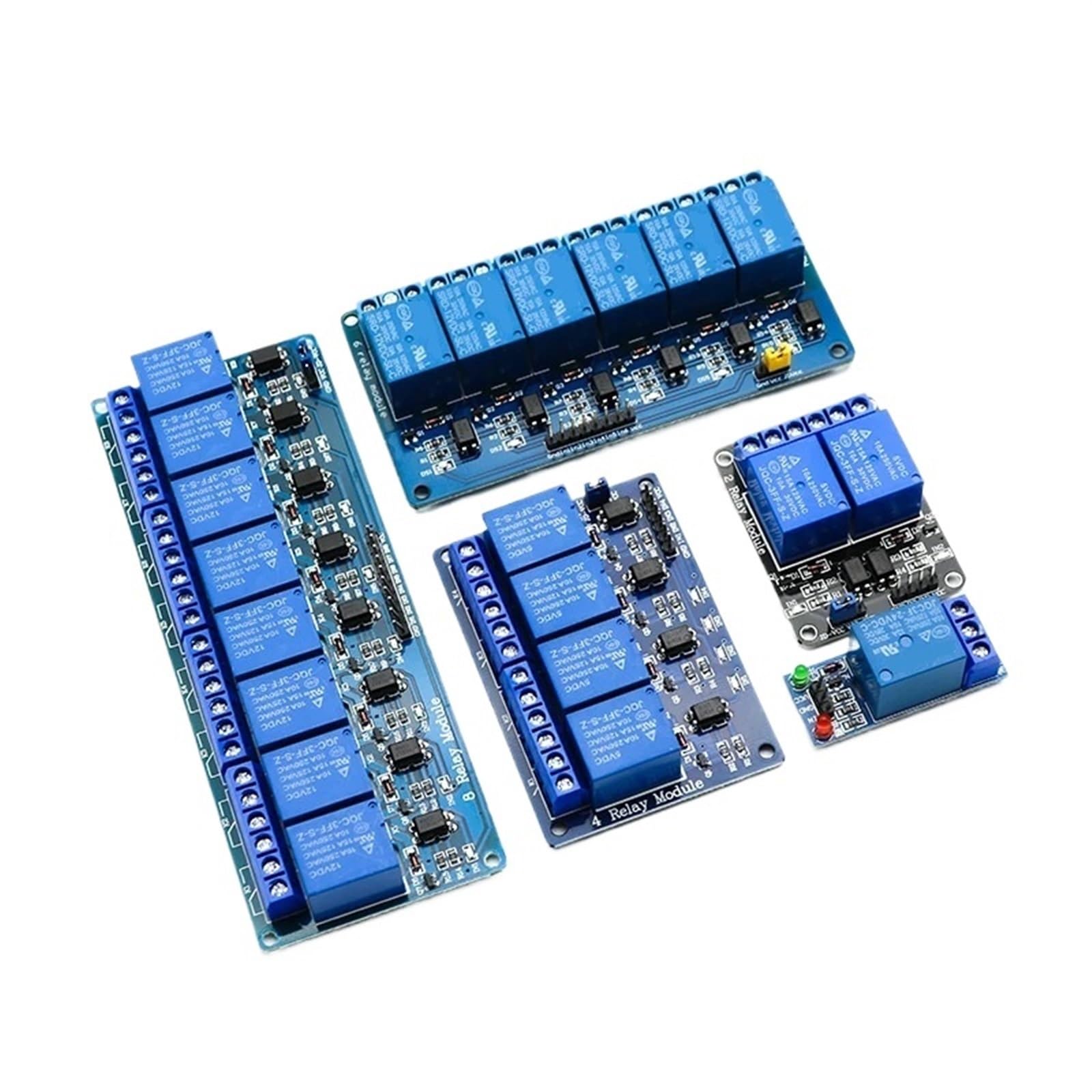 Modulo relè 5V 12V 24V con Uscita relè accoppiatore Ottico 1 2 4 6 8 Modulo relè 16 Vie for Il Controllo delle apparecchiature di automazione(12V,4 Way)