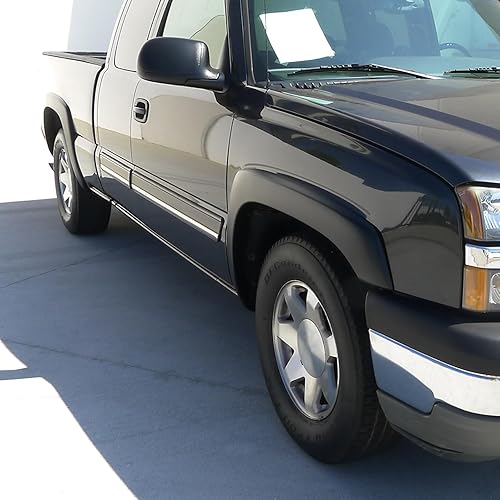 Miniatura 3 de Spec-D Tuning 4 guardabarros de rueda delantera y trasera estilo fábrica compatibles con Chevy Silverado GMC Sierra 1500 2500 3500 1999-2007