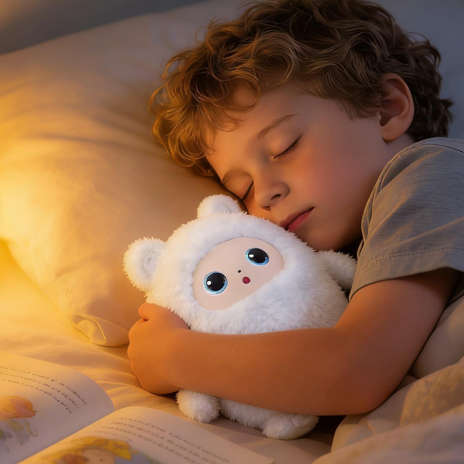 Giocattoli AI Per Bambini Bambole Intelligenti Educative Morbide | Peluche Emozionale AI Per Traduzione Richieste Meteo Apprendimento Guida Notiziari Storie Della Buonanotte Canzoni S