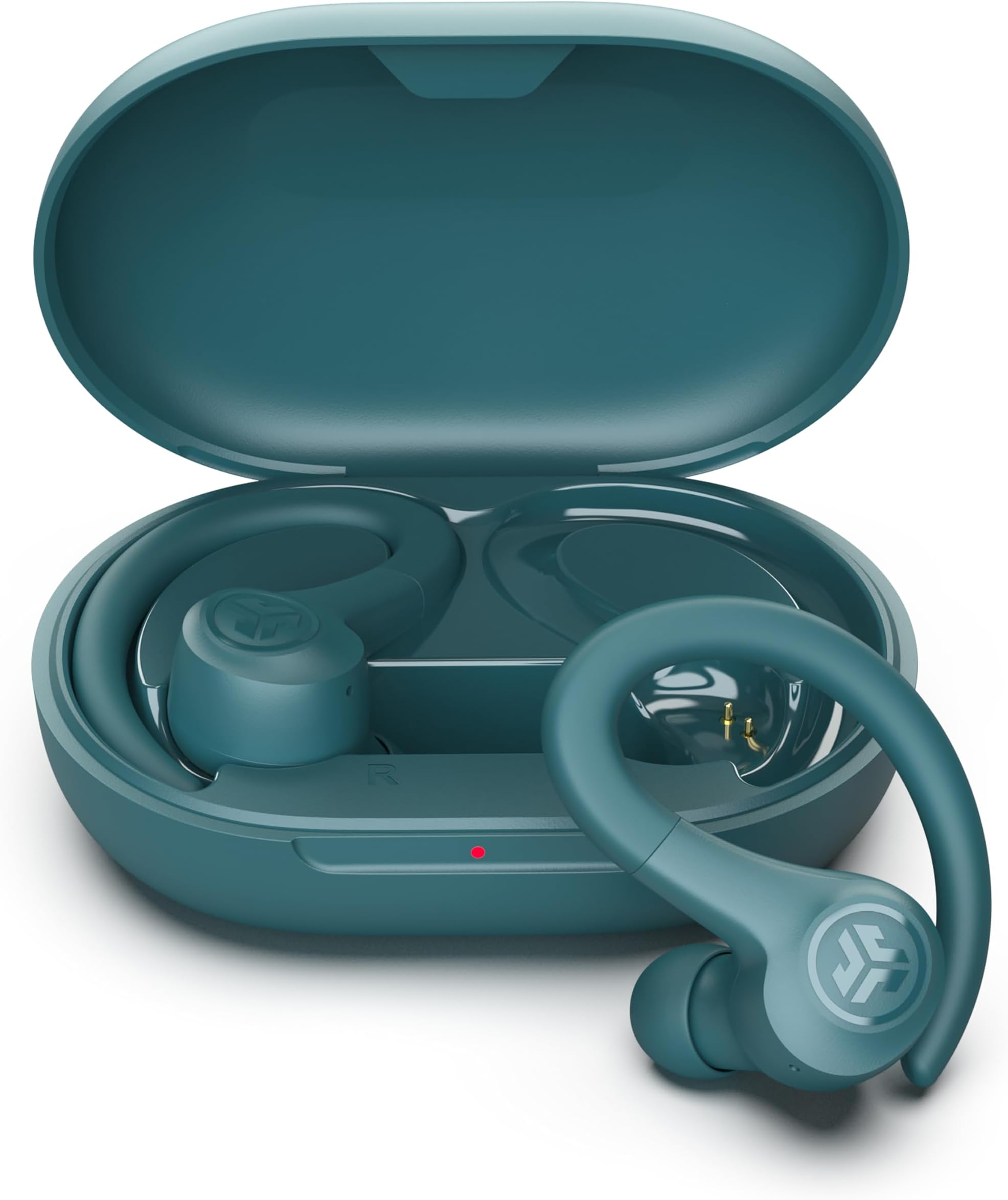 Go Sport+ Wireless Workout Earbuds Featuring C3 Clear Calling, Secure Earhook Sport Design, 35+ Hour Bluetooth Playtime, and 3 EQ Sound Settings (Teal)
