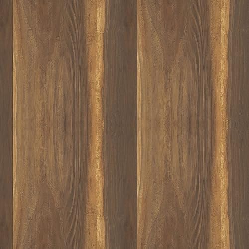 Formica Laminado de hoja 4 x 8 nogal con tablones anchos, acabado de grano natural. Hermoso y duradero laminado para usar en cualquier habitación
