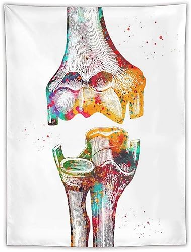 Pintura abstracta de arte moderno, tapiz de codo, medicina humana, arte de Rosalias, pintura de poliéster, impresiones artísticas para colgar en el