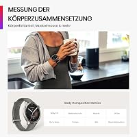 Amazfit Balance okosóra 46 mm, GPS, NFC, 14 napos akkumulátor - szürke 5