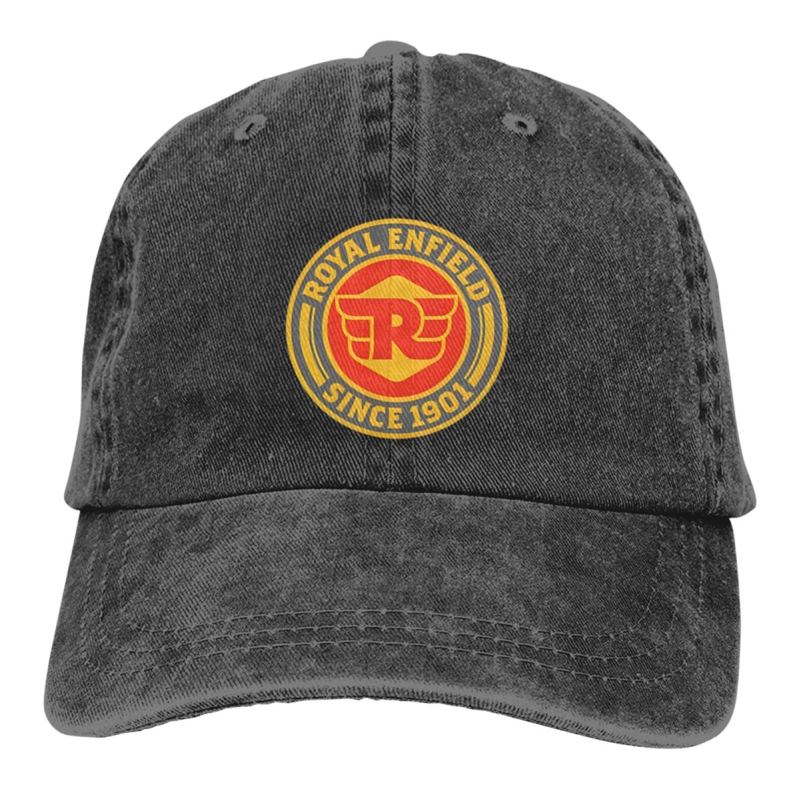 YCYLYLYC Baseball Cap Classic Hip Hop Royal Enfields Since 1901 Baseball Caps Unisex Distressed Denim Snapback Outdoor Running Golf Hats Gift