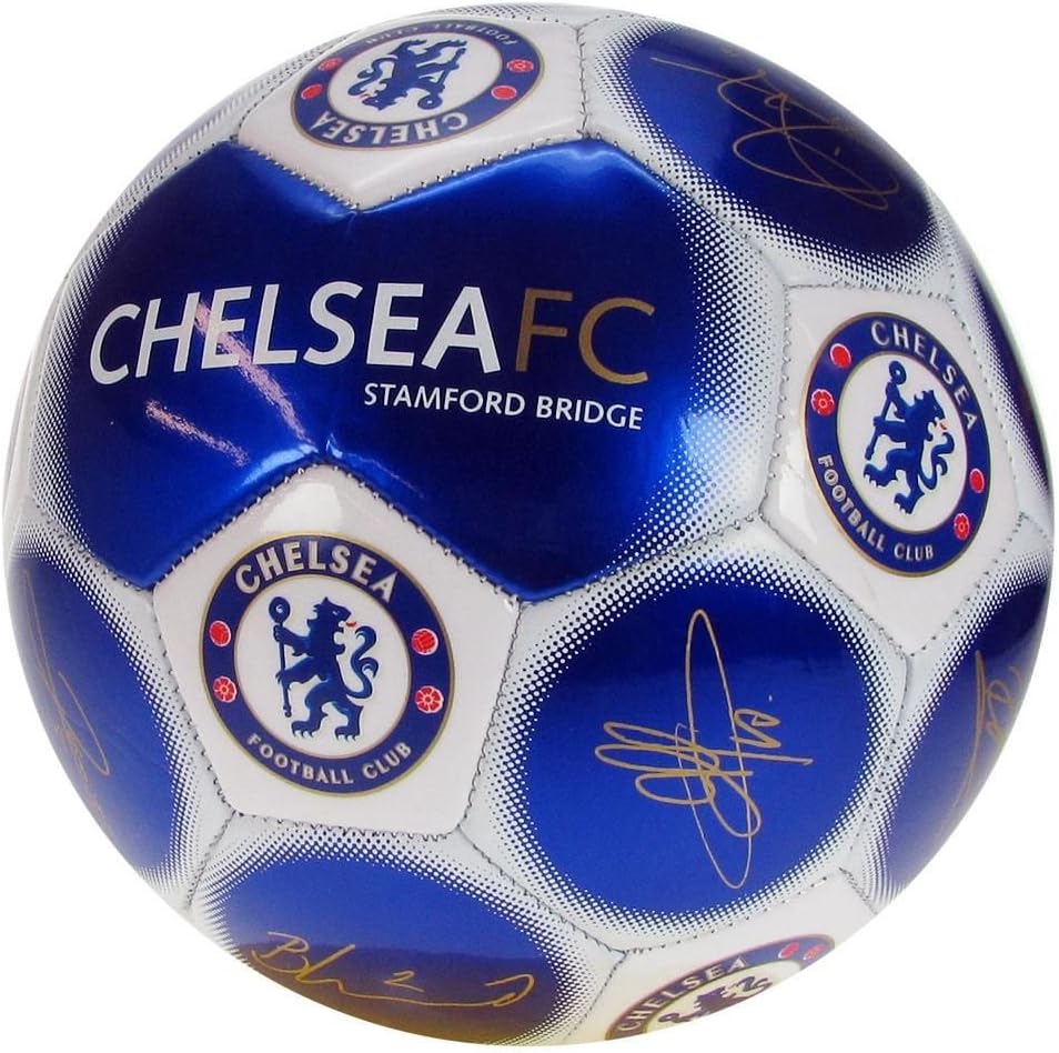 CHELSEA FC Official Product Football Size 5 Club Crested SIGNATURE