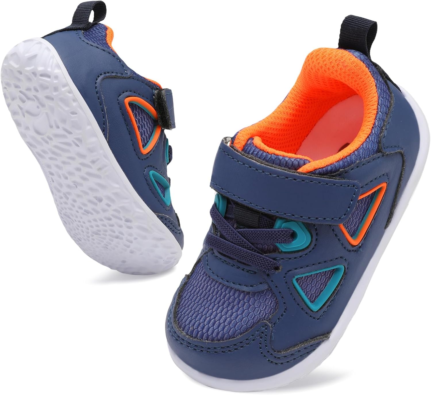 L-RUN Baby Shoes Boys Girls First Walkers Breathable Infant Sneakers Flexible Non-Slip Sole Walking Shoes for Toddlers